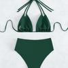 1011 New European and American Bikini, Strap Split Swimsuit for Women, Popular