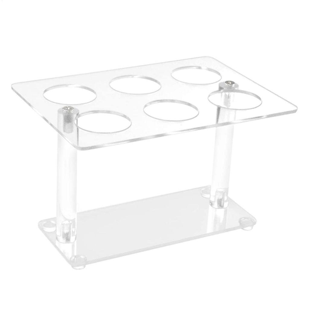 6 Löcher Acryl Kuchenständer Eiswaffel Dessert Präsentationsständer Hochzeitsparty Geburtstag Dessertständer Für Feiertagsparty