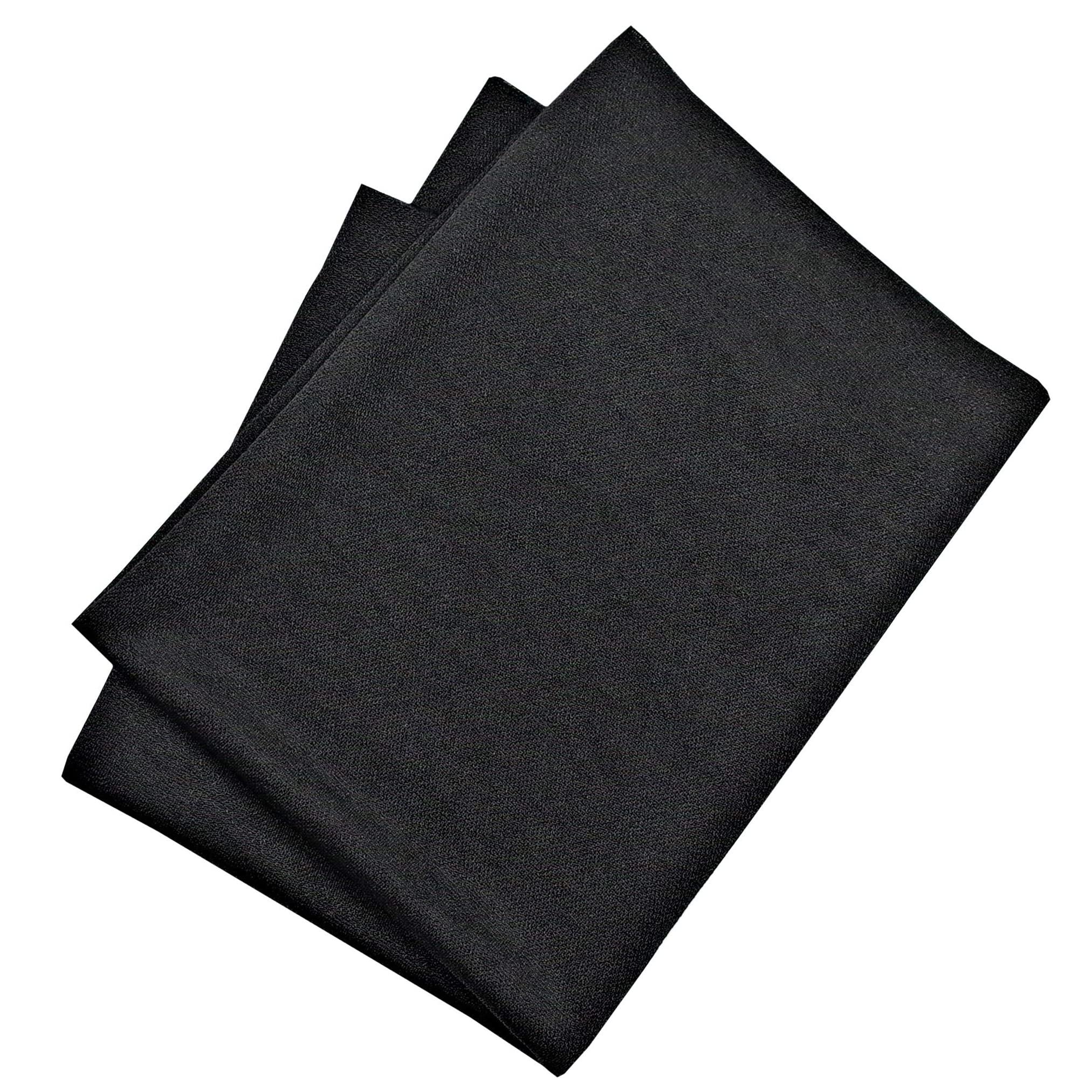 

ZERONOWA Speaker Grill Cloth Mesh for Stereo Audio, Dustproof Protection, Repair, and Replacement (Black, 50cm x 160cm)