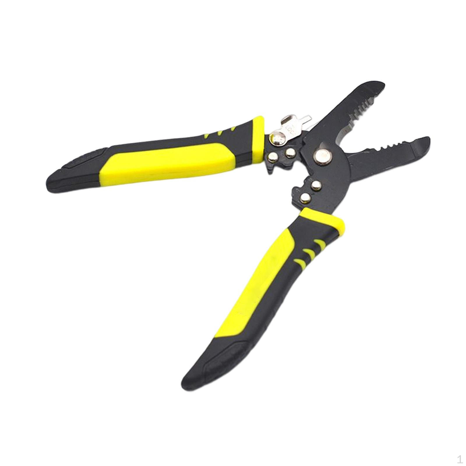 7 Inch Heavy Duty Precision Wire for Auto Repair Solid And Stranded Power Tool Yellow