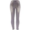 2024 Summer Jeans High Elastic 9/4 Split Hole Women's Tight and Hip Lifting Fashion Denim