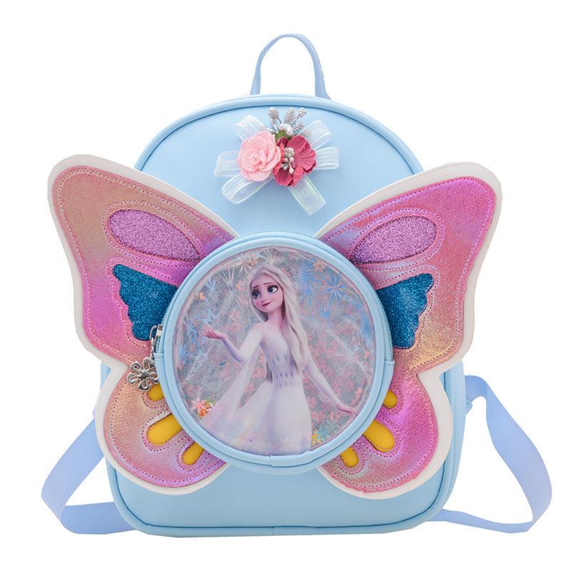 

Cute Cartoon Kids Backpack For Kindergarten Boys And Girls With Comfortable Straps синий