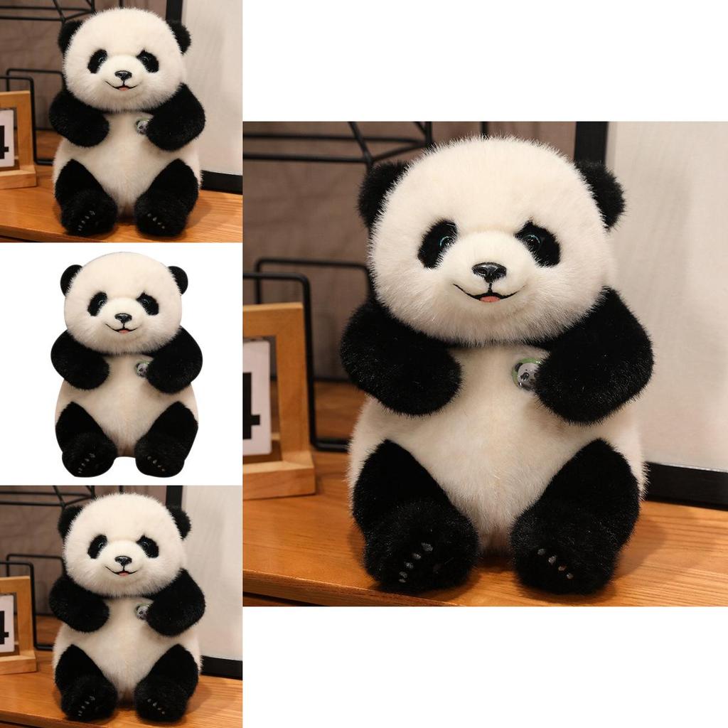 Adorable New Plush Giant Panda Stuffed Animal Toy Perfect For Children's Birthdays