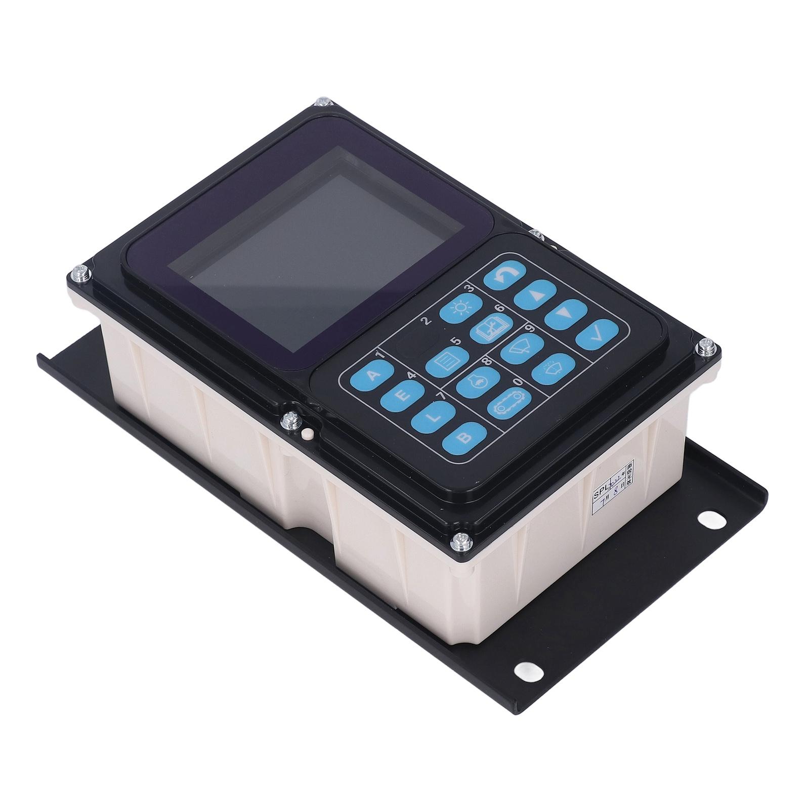 Excavator Gauge Panel Aluminum Alloy 7835 12 3007 Excavator Monitor Display Panel for Komatsu PC200 7 PC210 7