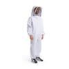 Enhanced White Beekeeping Protective Suit - One-Piece Split Anti-Bee Design