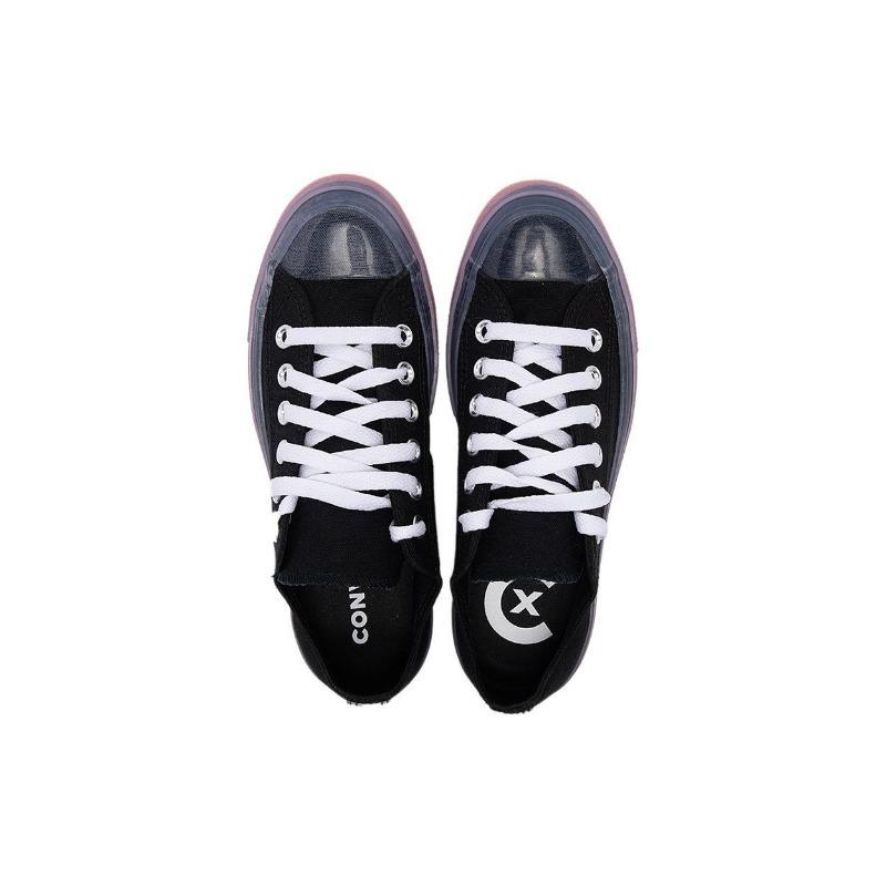 Converse All Star CX Chuck Taylor Ox Unisex Low Canvas Shoes Comfort Stylish Wear-resistant Lightweight Black Orange 168568