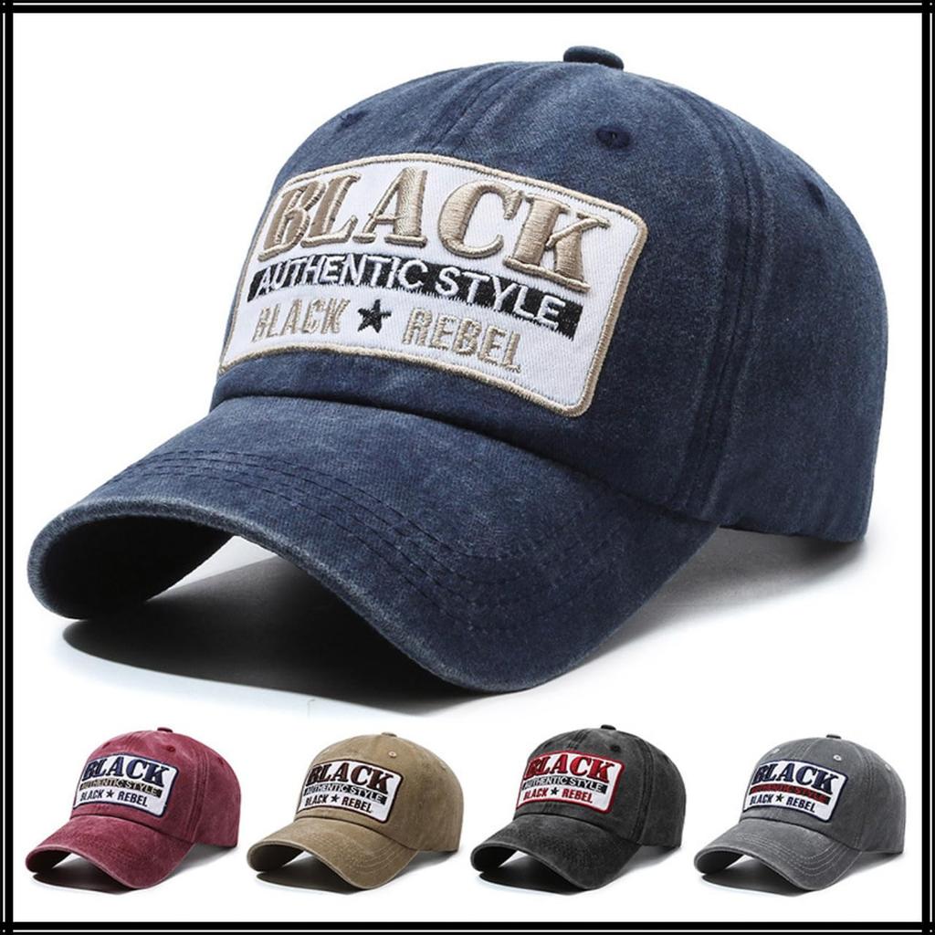 Cap Hat Vintage Embroidery Casual Stylish Outdoor Men Women CZA391 [White Fang] (Gray)