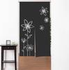 Stylish Banksy Yu Noren Curtain with Blackout Scandinavian Easy to Privacy and Ideal for Hot Living Width Length Dark Gray Design, Design, Use,