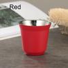1pcs Stainless Steel 304 Coffee Cup, Double-layer Small Glass, Italian Espresso Cup, Insulated Cup, 80ml