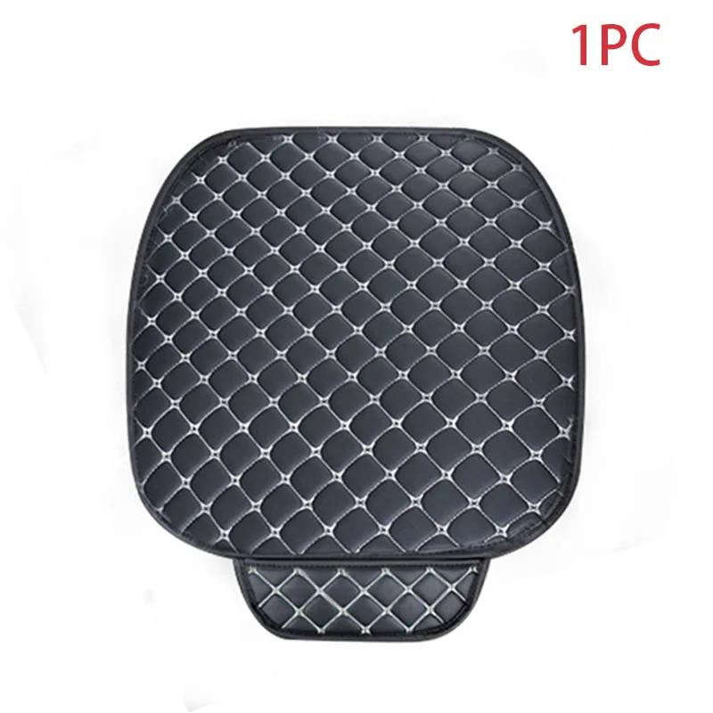 

PU Leather Car Seat Cover Universal Seat Cushion Auto Chair Protective Cover Auto Protector Pad with Storage Pocket