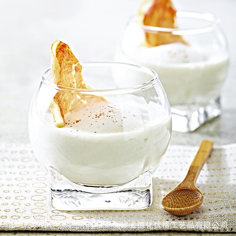 Clara Creative Glass Dessert Cup - Lead-Free Pudding, Yogurt, Ice Cream, Waffle & More