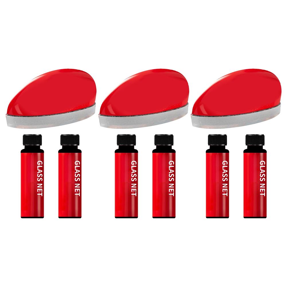 Autoglas Ölfilmentferner Glaspolierpaste Polieren Autoglas Fensterreiniger Klar Auto Windschutzscheibe Detaillierung W9N5