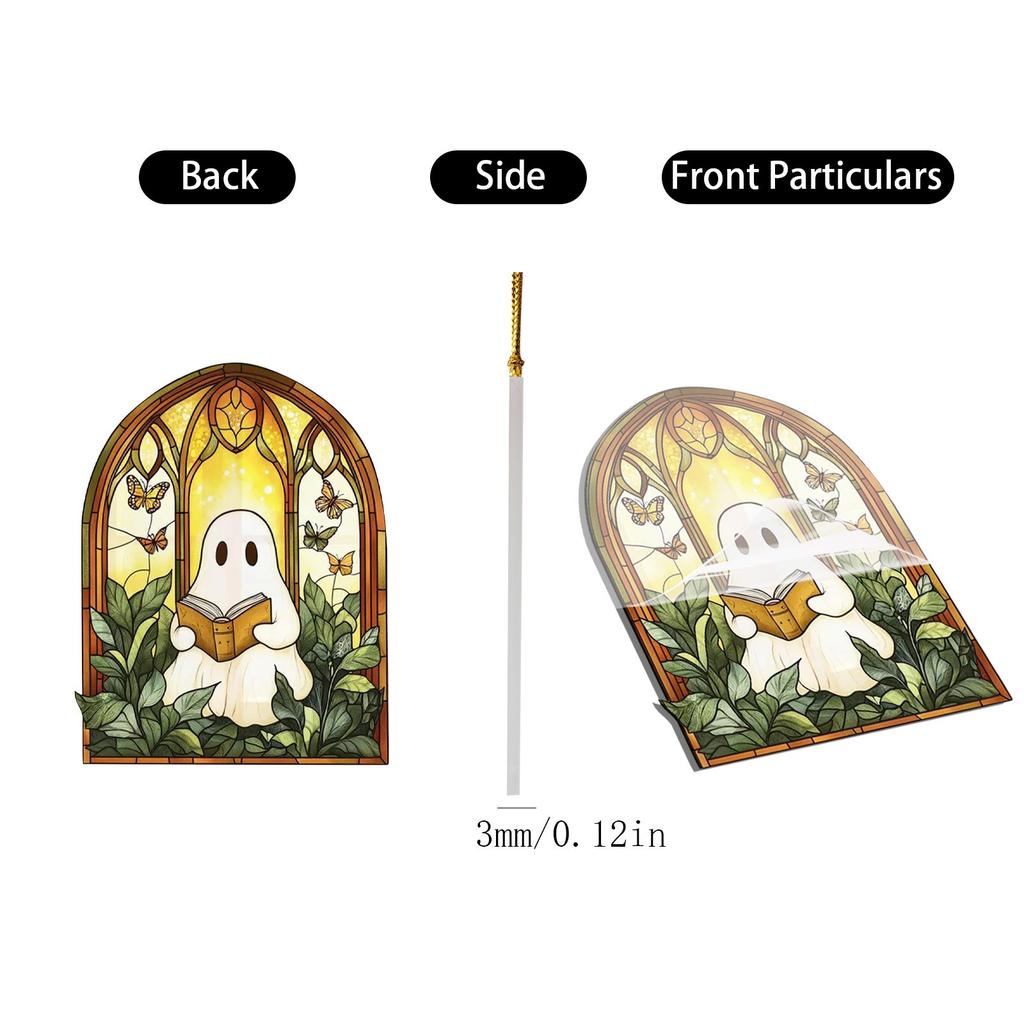 Halloween Hanging Ornament Advent Calendar , 24Pcs Collectibles For Holiday Party Countdown Activity, Halloween Countdown Calendar Surprise