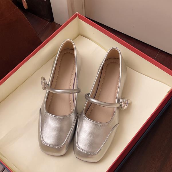 

Fashion Womens Derby Shoes Female Footwear Shallow Mouth Modis Leather Dress New Summer 2025 Mary Janes Flat Shallow Mouth Womens Derby 39