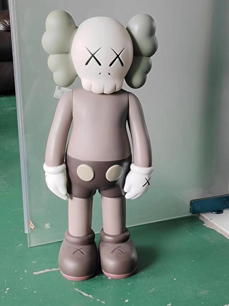 Kaws Semi-Dissected Bear Figure Ornament - Trendy Decorative Toy for Living Room Collection Gift