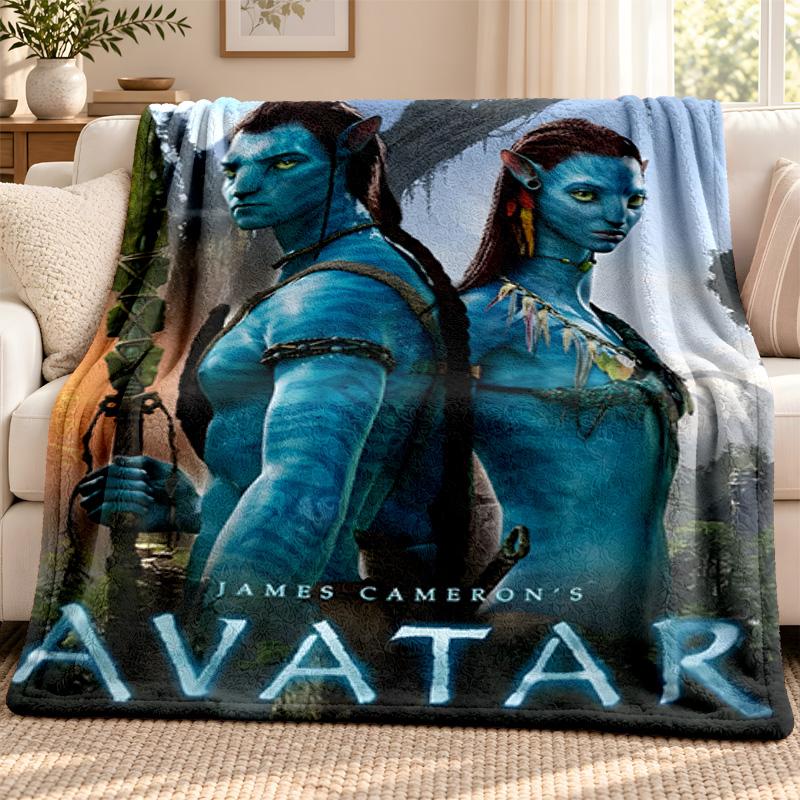 Avatar blanket Flannel Blanket Soft Cozy Plush Throw for Sofa Bed Lightweight Home Decoration Outdoor camping