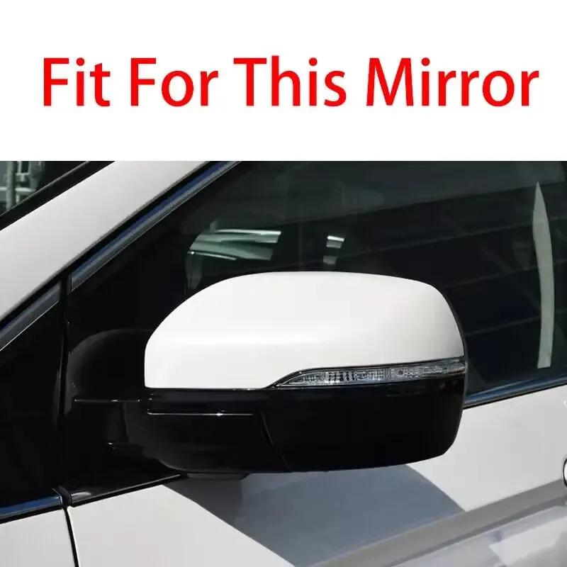 For Ford Edge 2015 2016 2017 2018    Car Rearview Side Door Mirror Cover Wing Cap Housing Shell Trim Auto Parts