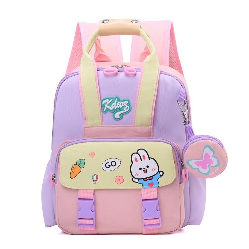 Kindergarten Bag Large Capacity Children's Cartoon Backpack School Bag for Boys and Girls