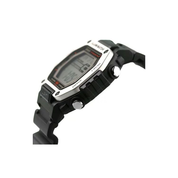 Casio 100m Waterproof Quartz Movement Resin Strap Watch Men watches Black MWD-110H-1AV
