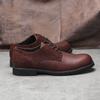 Genuine Leather Men Derby Shoes Thick Sole Men Casual Shoes Men Leather Shoes