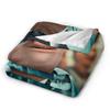 Soft Warm Blanket Kids Airplane Travel John Pork Is Calling Throw Blanket  Flannel Bedspread For Couch Chair Novelty Sofa Bed