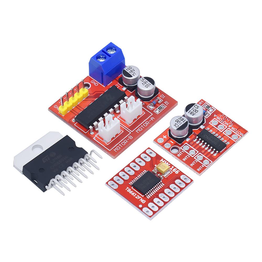 LIZAO L298N Mini Motor Driver Dual H Bridge DC PWM Speed Control Reversible For Stepper Motor Module