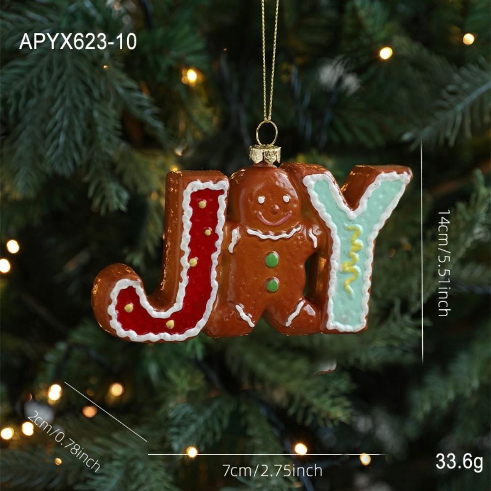 Plastové vánoční ozdoby perníčků Vánoční dárek