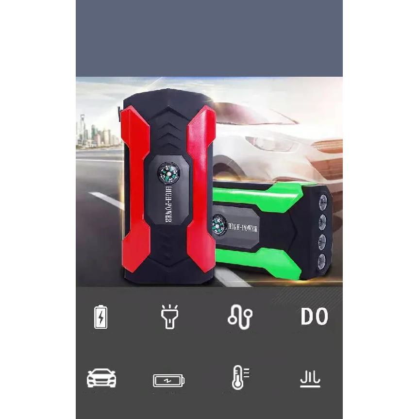 12V 98000mAh Car Jump Starter, Portable Power Bank &Emergency Booster for Vehicles, Auto Buster Charger with Jump Start Function