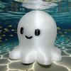 Glow In the Dark Octopus Toilet Screw Decoration for Bathroom Fixture Coverage Nighttime Visibility and Fun Accent