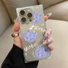 Clear Square Back Tube Case Protection For iPhone 16 ProMax 13 12 11 15 Plus 14 Pro Max Anti-Oxygen,Little Monster Pattern Casing