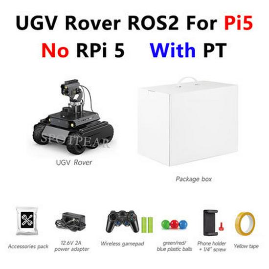 

4WD 6-колесный робот-автомобиль с открытым исходным кодом и искусственным интеллектом на подвесе с Raspberry Pi, ROS2 и OpenCV