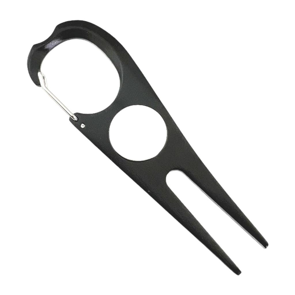 Golf Divot Tool Sturdy Stainless Steel Premium Putting Alignment Stadium Supplies Groove Cleaner Portable Pitch Mark Repair Fork