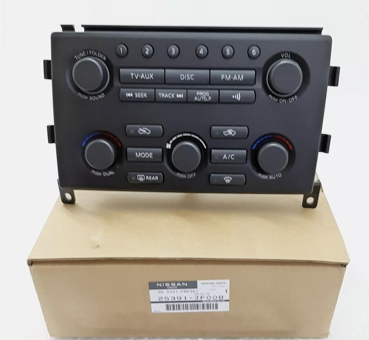 

Nissan 25391-JF00B R35 GT-R 2007-2015 Switch Assembly Preset OEM Genuine Parts