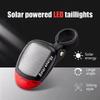 Arka Lamba Bisiklet Işığı Bisiklet Güvenliği Solar Arka Lamba Şarj Edilebilir Usb Led Bisiklet Aksesuarları Uyarı Işığı Arka Işık