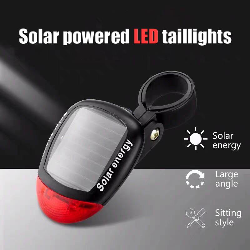 Arka Lamba Bisiklet Işığı Bisiklet Güvenliği Solar Arka Lamba Şarj Edilebilir Usb Led Bisiklet Aksesuarları Uyarı Işığı Arka Işık