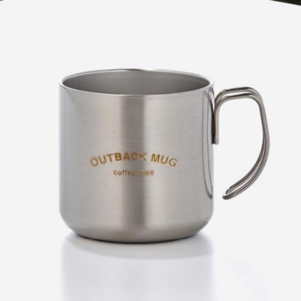 Oslo Outback Double Vacuum Stainless Mug Cup 340ml