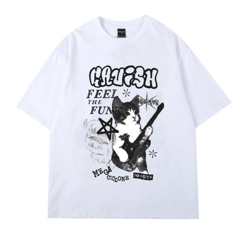 

Summer New Couple Oversize Short Sleeve Tshirt Korean Style INS Street Loose Top for Unisex and Women Women Clothes 4XL