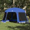 VidaXL Removable Mosquito Net Pool Tent Mesh Walls Azure Blue, Blue Tent, Garden Tent, Garden Shelter, Tent, 4100625