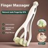 Finger Massager Dual-Row Roller Design Easy Use Relieve Finger Fatigue Promote Blood Circulation Portable Roller Finger Massager