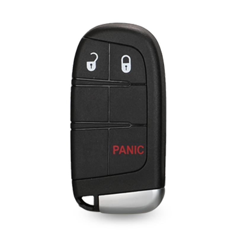 Jingyuqin For Jeep Grand Cherokee Dodge Ram 1500 Journey Charger Dart Challenger Durango Chrysler 300 Remote Key Shell 2/3/4/5Bt