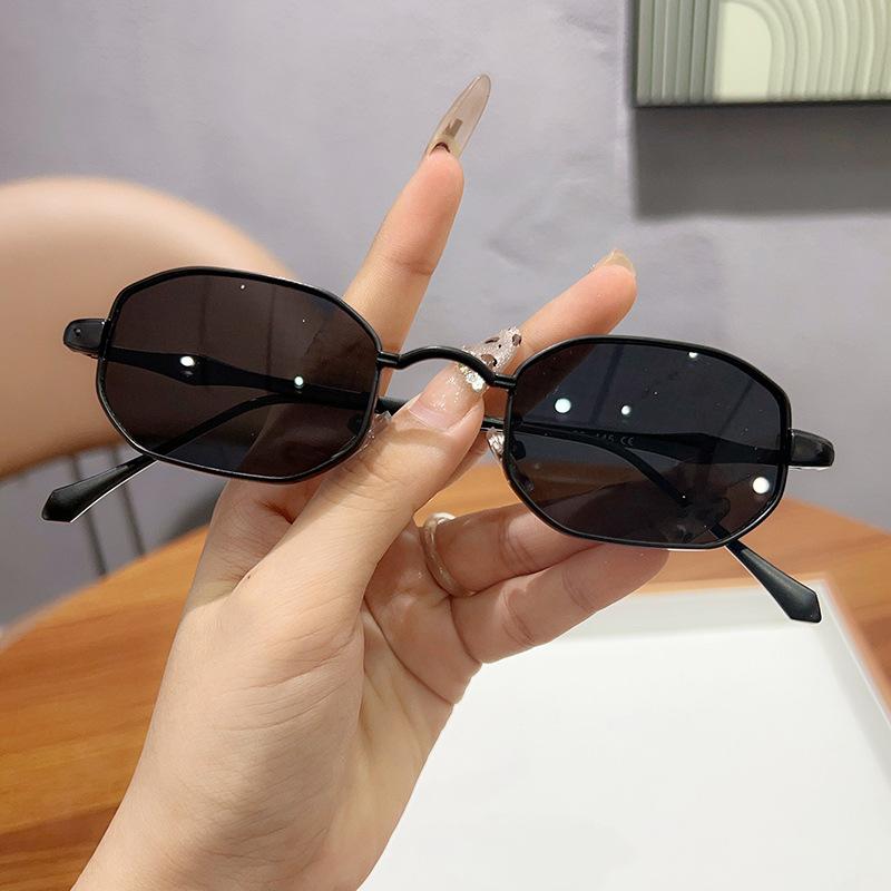 

JYL TS Rimless Sunglasses Unisex UV Protection Cyberpunk YH9561 A-7907 гіркі лимонного кольору