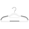 5-Pack Non-Slip Anti-Deform Shoulder Hangers: Seamless Thickened Clothes Rack & Closet Storage Solution