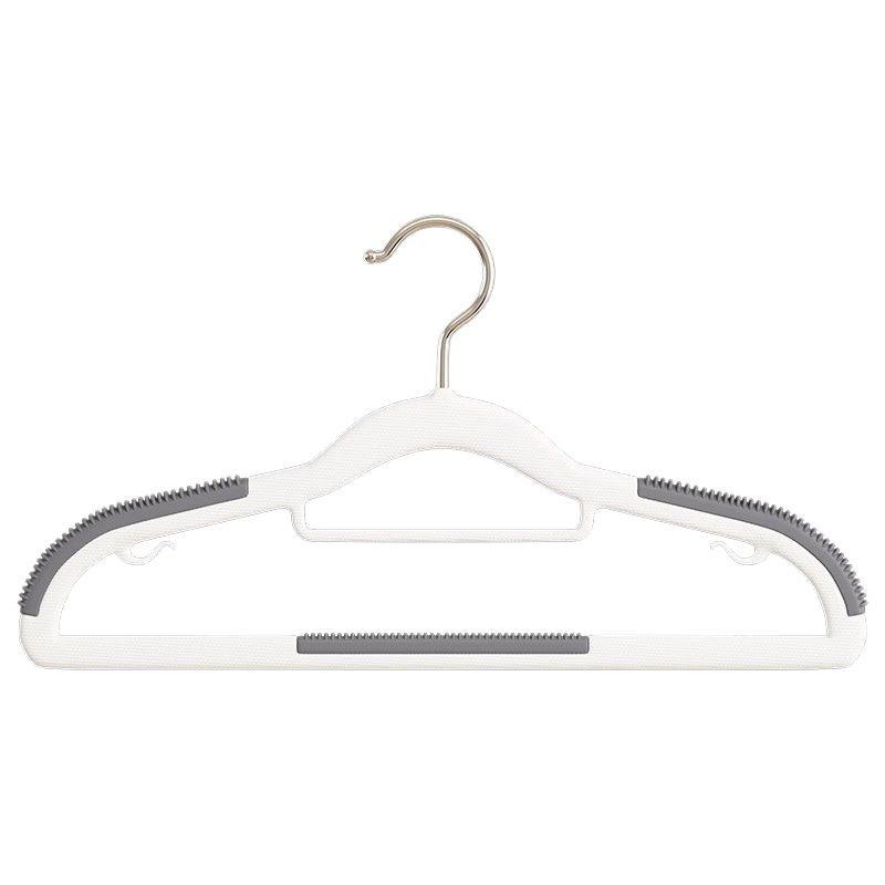 5-Pack Non-Slip Anti-Deform Shoulder Hangers: Seamless Thickened Clothes Rack & Closet Storage Solution