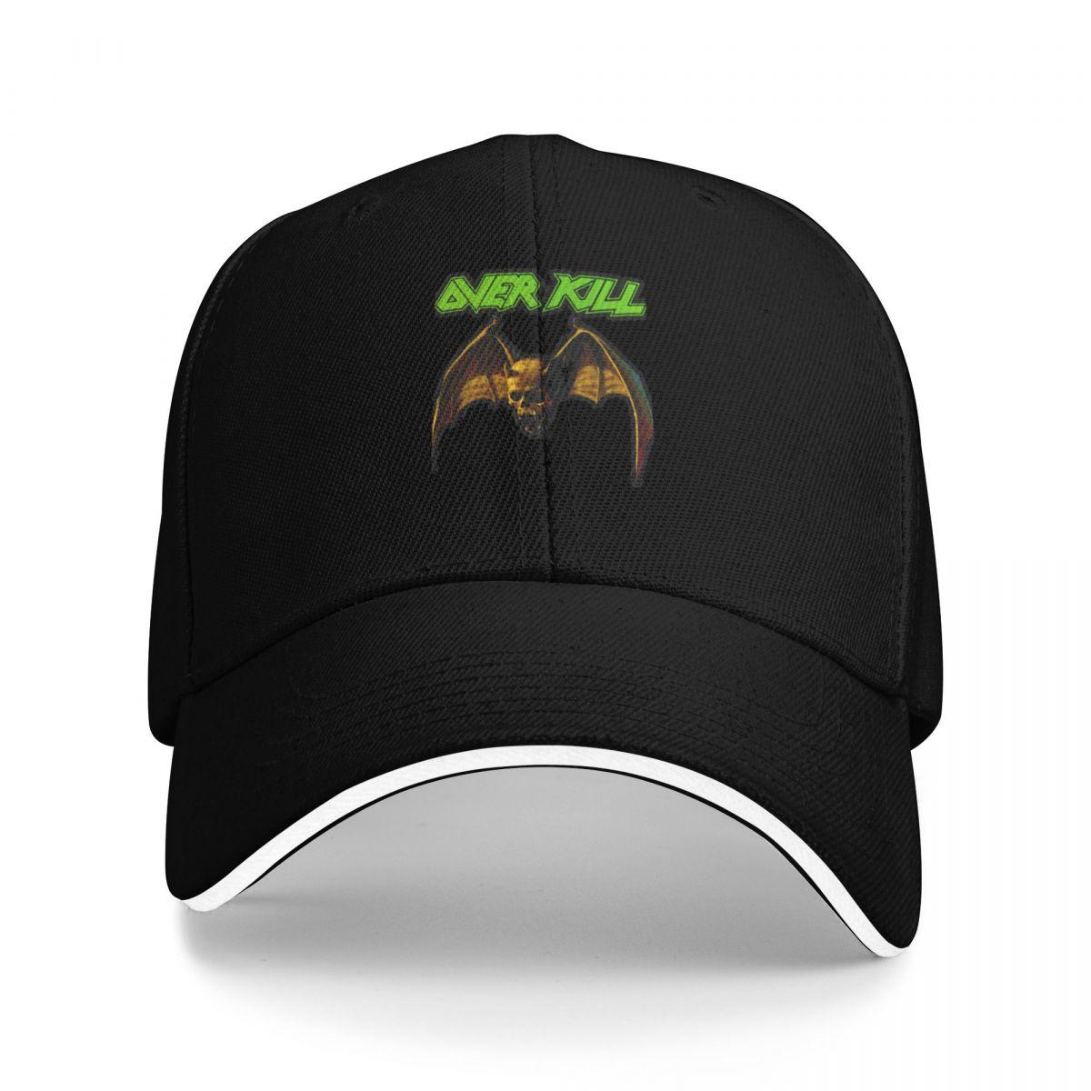 Overkill Band Baseball Cap Sun Caps Vintage Unisexs Baseball Womens