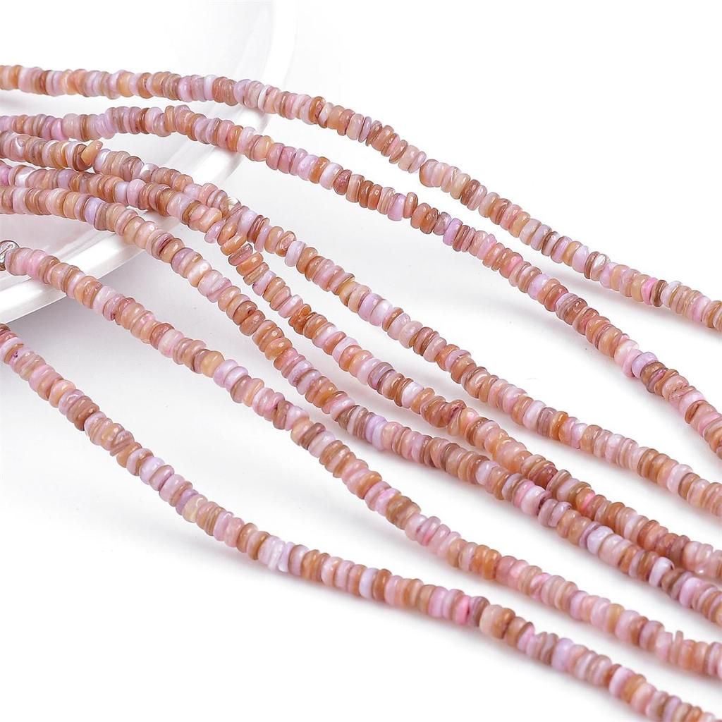 Natural Seashells Irregular Mesopores And Circular Spacer Beads For DIY Necklace Bracelet Earrings Jewelry Making