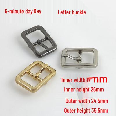 17mm Japonský znak Nastavovací přezka na ramenní popruh pro příslušenství k zavazadlům