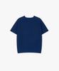 Peullojeulum Saddle Shoulder Cotton Knit Blue