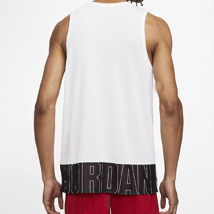 Jordan 23 Alpha Dry Straight-Leg Basketball Tank Men Tops White CJ5545-100