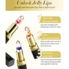 Farbwechselnder Lippenbalsam, Temperatur-Lippenstift, natürlich, langlebig, wasserfest, Kristallblumen-Gelee-Lippenstift-Make-up
