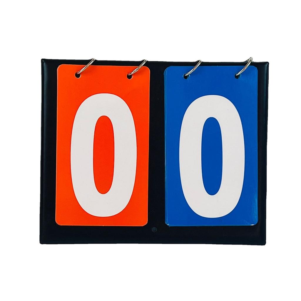 Scoreboard - Leather Score Keeper, Digital Flip Scoreboard, Multi-Sport Game Scoreboard